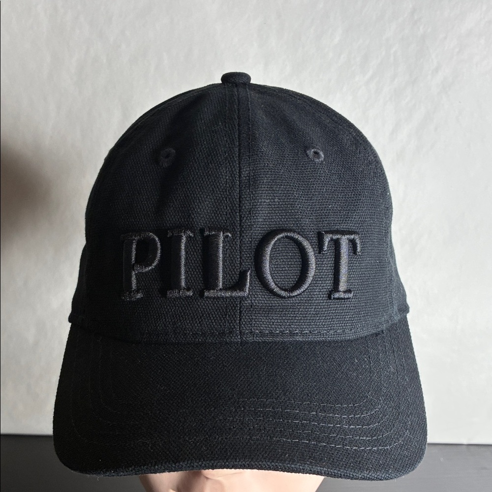 TYME Black Pilot Cap